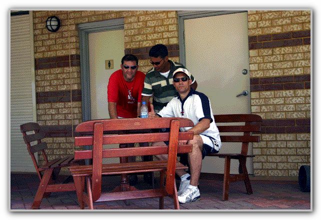 DJ CJ & Steve at Caversham Golf Course 1